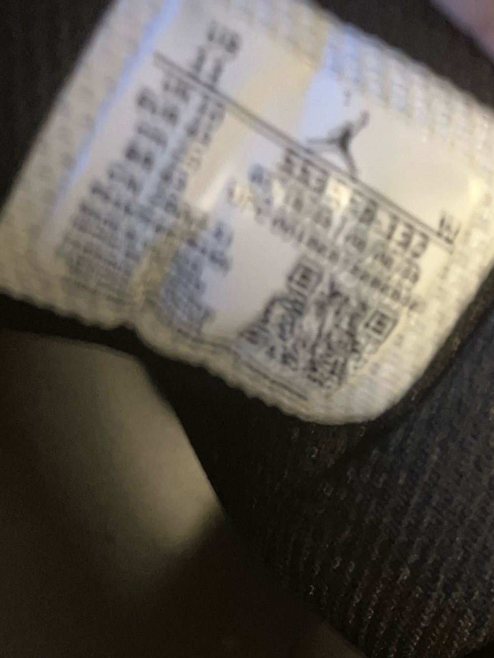 Jordan Men's Low-Top Sneakers in White and Black - Picture 4 of 4